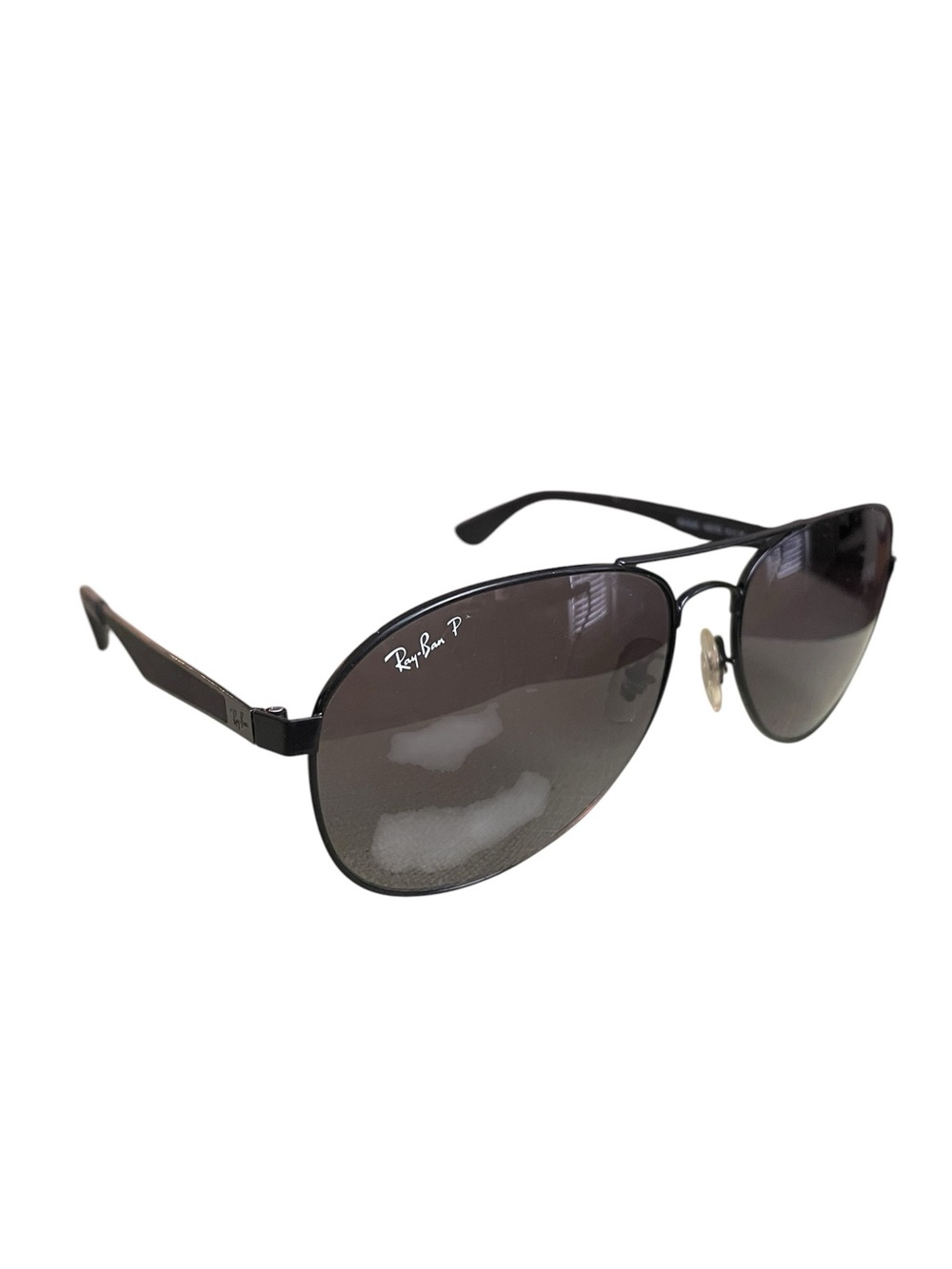 Ray-Ban RB 3549 002/T3 Men's Large Black Aviator Style Sunglasses Frame